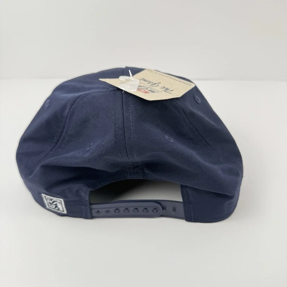 Auburn University AU Tigers Hat Blue Rope Cap Adjustable Snapback Football Sport